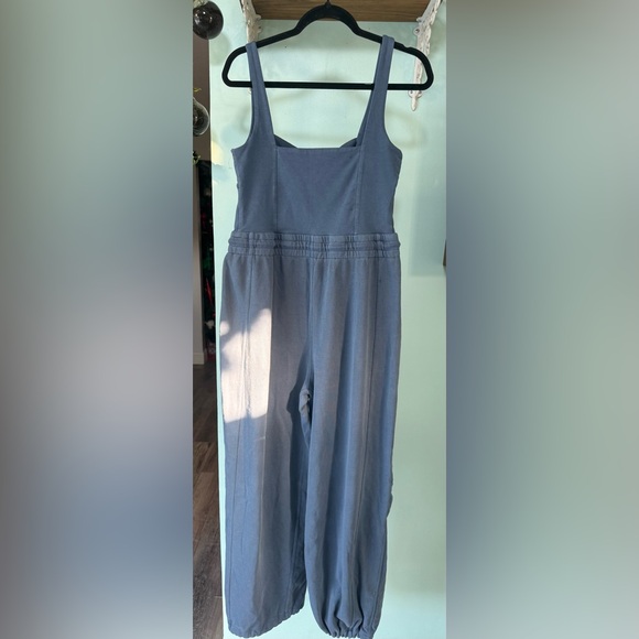 Free People Movement By Free People Midnight Navy Inbound Onesie Size Small - Picture 10 of 13